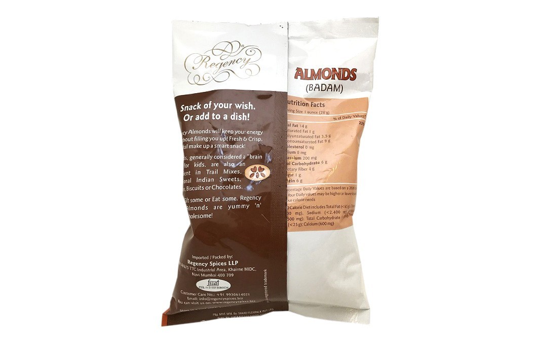 Regency Almonds (Badam)    Pack  250 grams